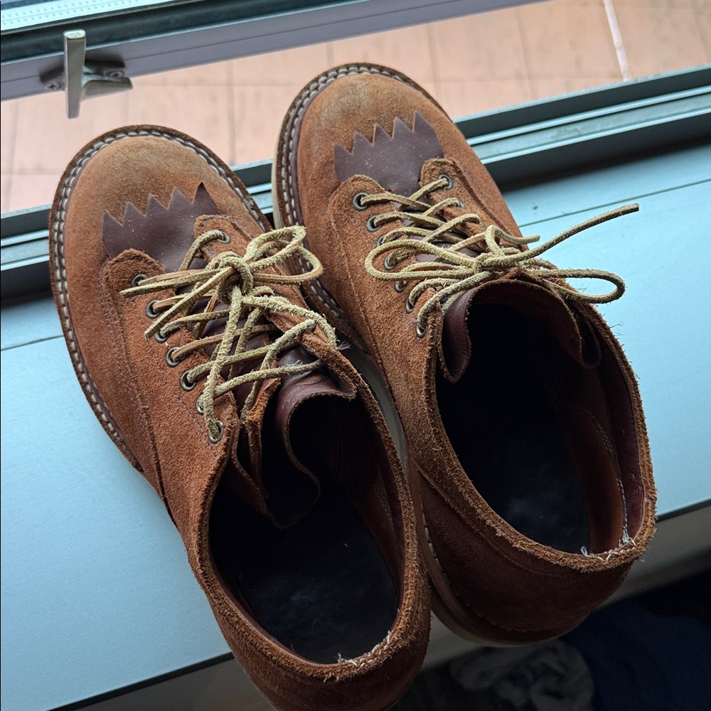White’s Northwest Oxford Red Dog Roughout Men’s 10D Boot Shoes (Stompers, Epic!) - Picture 7 of 11